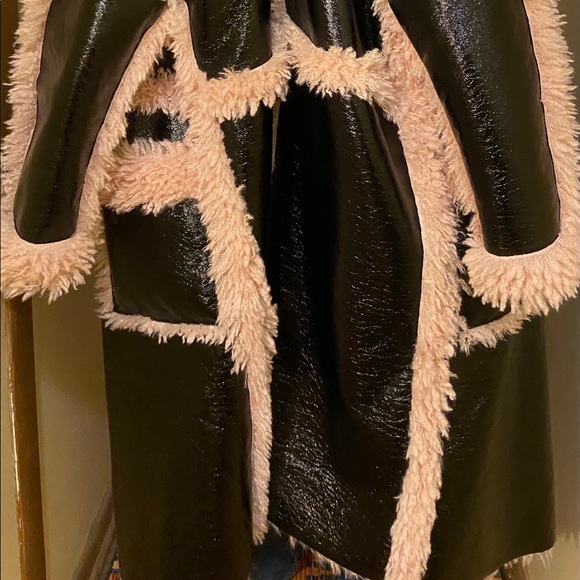 Asos shearling teddy coat - Picture 4 of 8